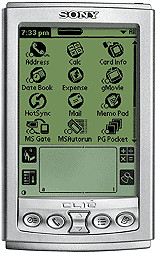 LOOK Sony Clie PEG S360 Palm OS PDA  